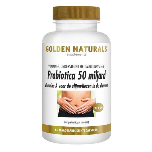 Golden Naturals Probiotica 50 miljard 60vc