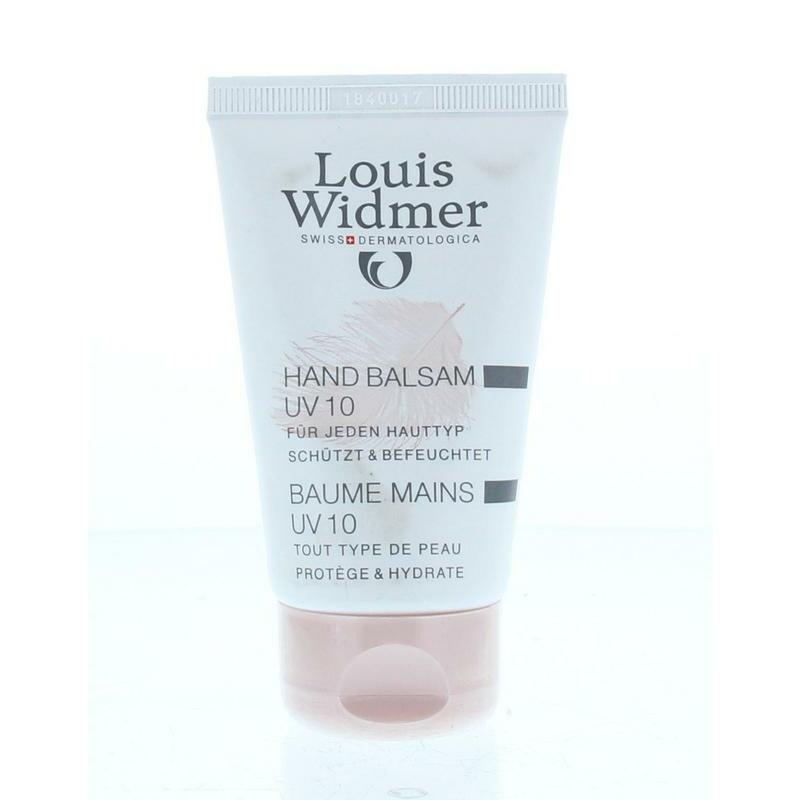 Louis Widmer Handbalsem UV 10 geparfumeerd 50ml