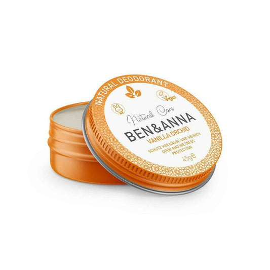 Ben & Anna Natural deodorant creme vanilla orchid 45g