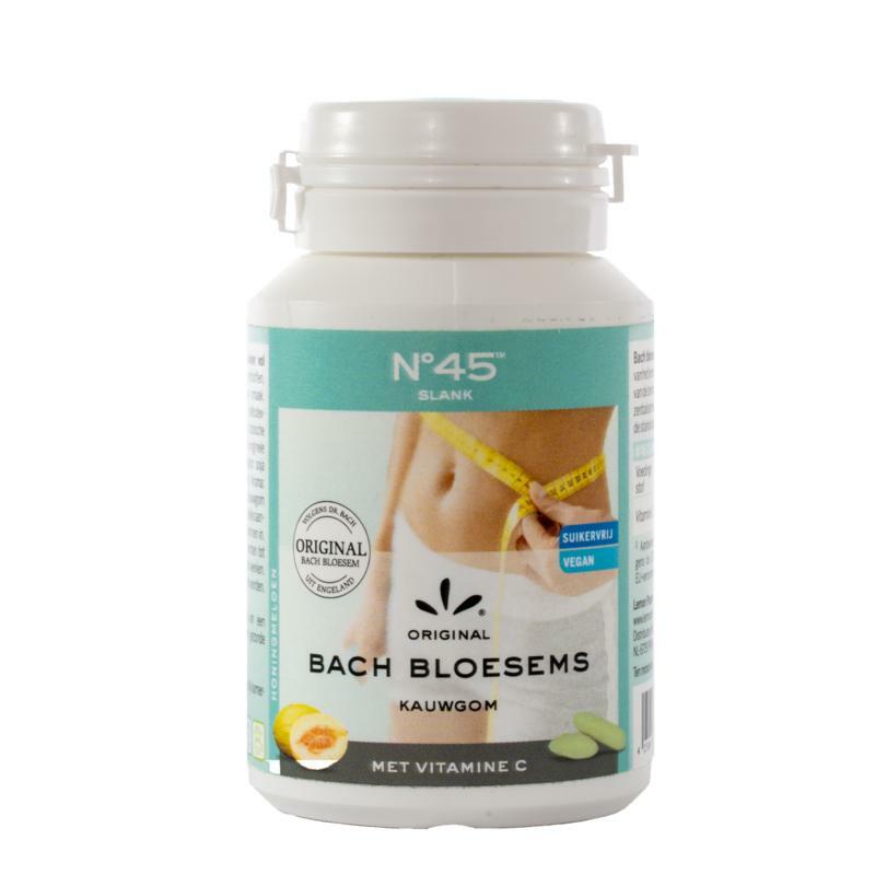 Lemonpharma Bach Bach Bloesem kauwgom nr 45 slank 33st