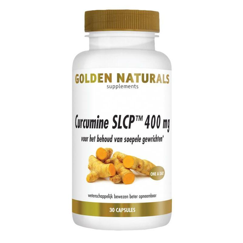 Golden Naturals Curcumine SLCP 400 mg 30ca