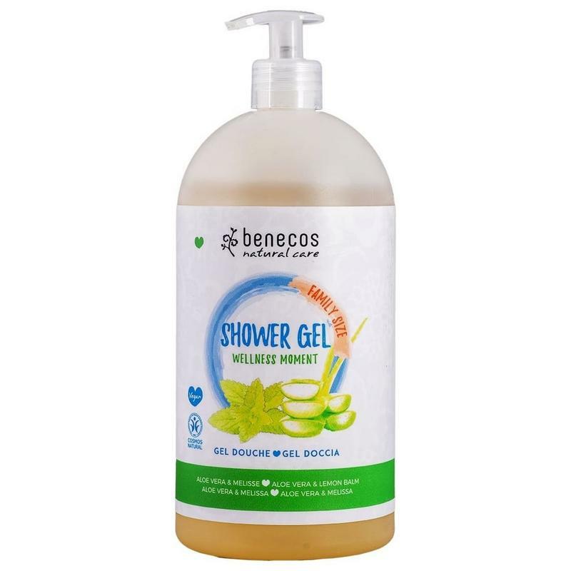 Benecos Natural shower gel wellness moment 950ml