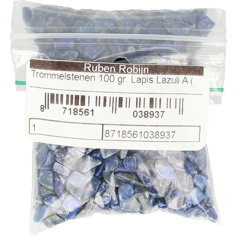 Ruben Robijn Trommelstenen lapis lazuli A maat 1 100g
