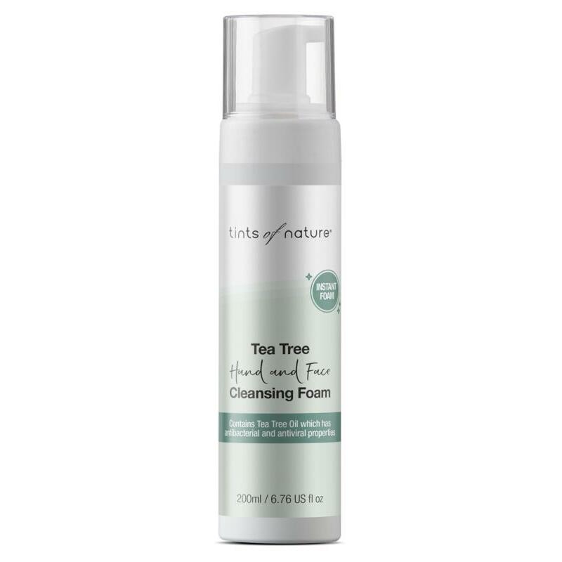Tints Of Nature Tea tree hand & face cleansing foam 200ml
