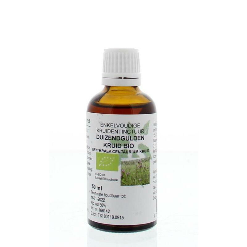 Natura Sanat Erythraea cent / duizendguldenkruid tinctuur bio 50ml