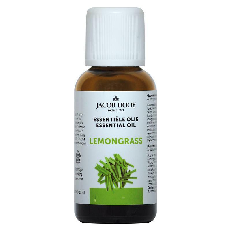 Jacob Hooy Lemongrass olie 30ml
