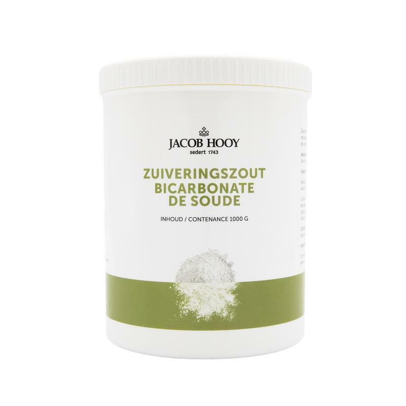 Jacob Hooy Zuiveringszout natrium bicarbonaat pot 1000g