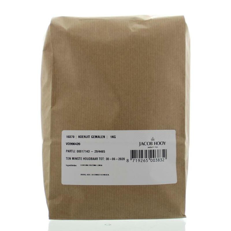 Jacob Hooy Koenjit / Curcuma rhiz long gemalen 1000g
