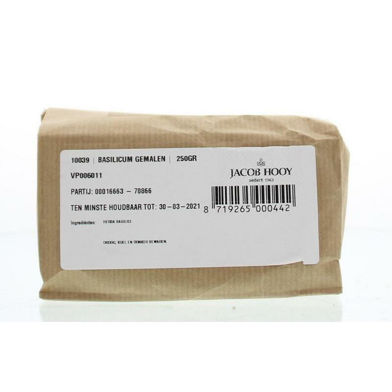 Jacob Hooy Basilicum gemalen 250g