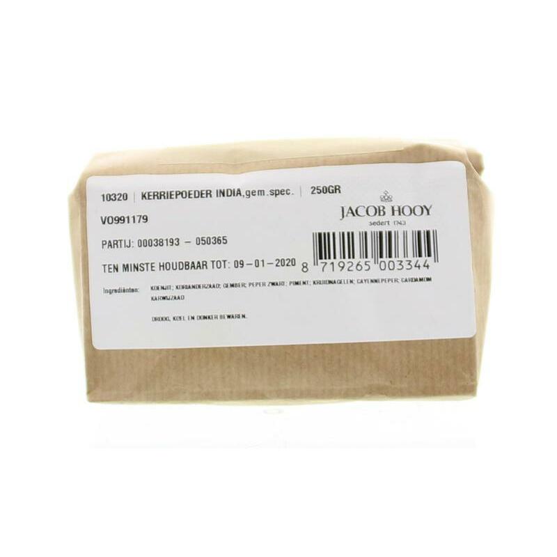Jacob Hooy Kerriepoeder India 250g