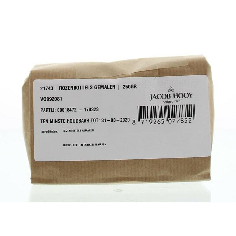 Jacob Hooy Rozenbottels gemalen 250g
