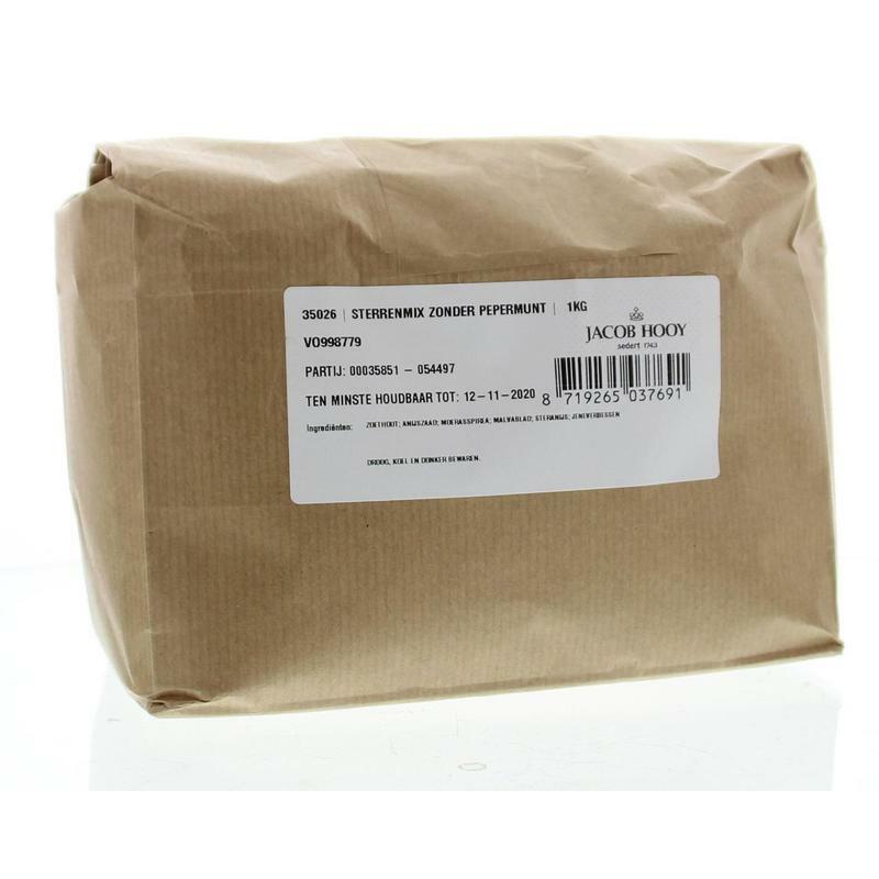 Jacob Hooy Sterrenmix zonder pepermunt 1000g