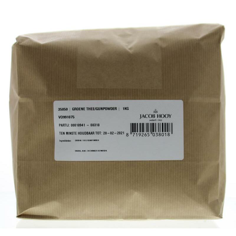 Jacob Hooy Groene thee / gunpowder 1000g