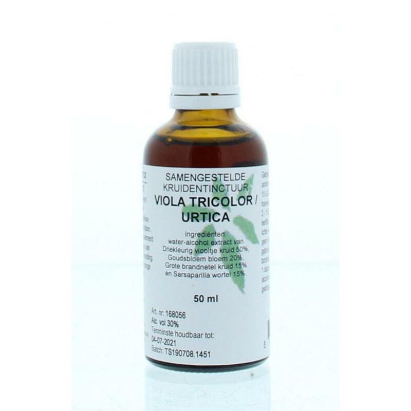 Natura Sanat Viola tricolor / urtica compl tinctuur 50ml