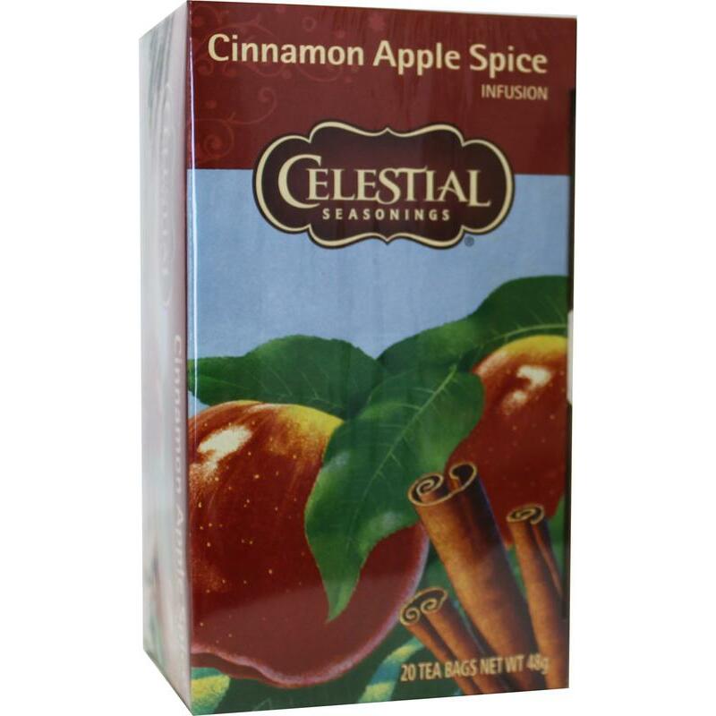 Celestial Season Cinnamon apple spice herbal tea 20st