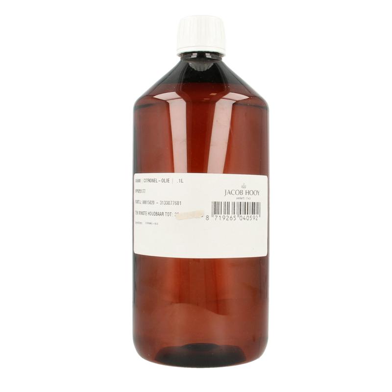 Jacob Hooy Citronelolie (citronella) 1000ml
