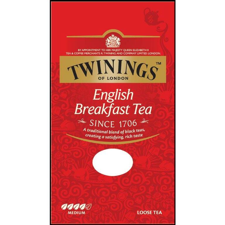 Twinings English breakfast tea karton 100g