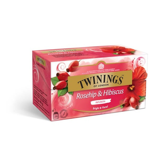 Twinings Infusions rosehip 25st