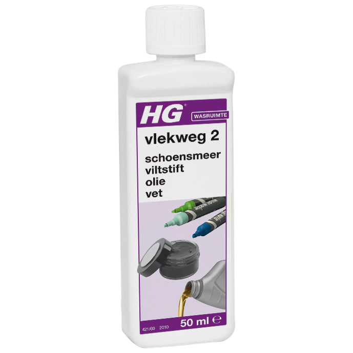 HG Vlekweg nr 2 schoensmeer viltstift olie vet 50ml
