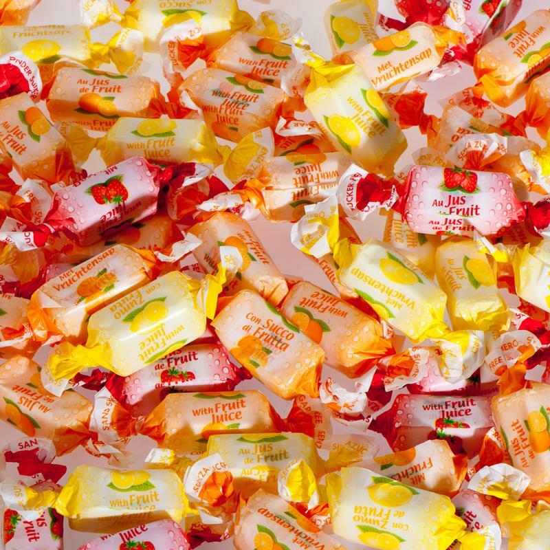 De Bron Fruit toffee suikervrij 1000g