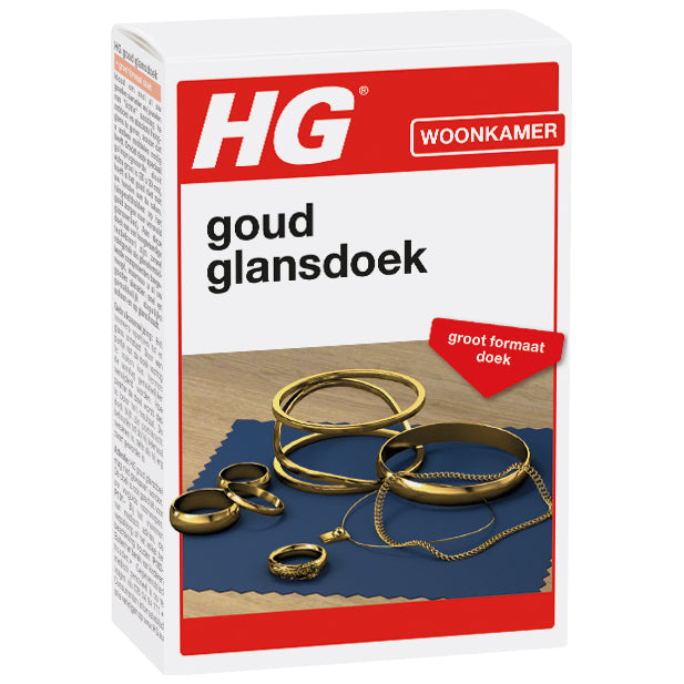 HG Goud en juwelen glansdoek 1st