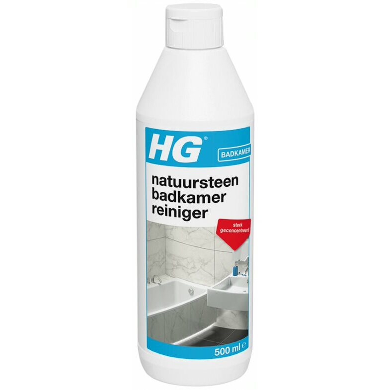 HG Natuurstenen badkamerreiniger 500ml