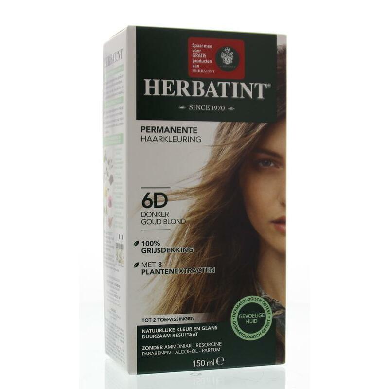 Herbatint 6D Dark gold blonde 150ml
