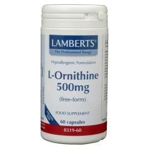 Lamberts L-Ornithine 500 mg 60vc