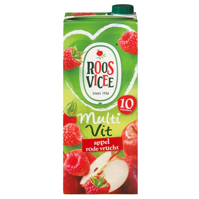 Roosvicee Multi vit appel/rode vruchten 1500ml