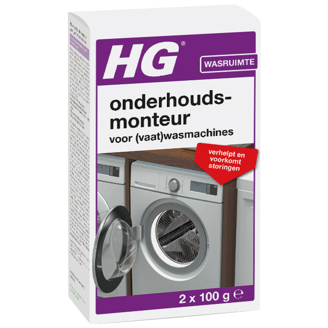 HG Onderhoudsmonteur wasmachine/vaatwasser 2x100g