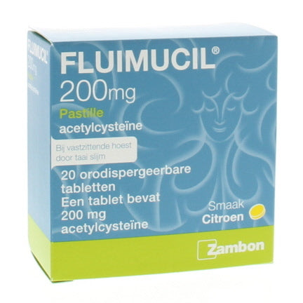 Fluimucil Pastilles 20st