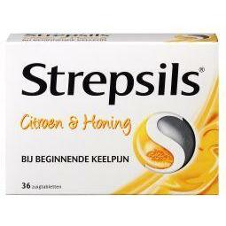 Strepsils Citroen & honing 36zt