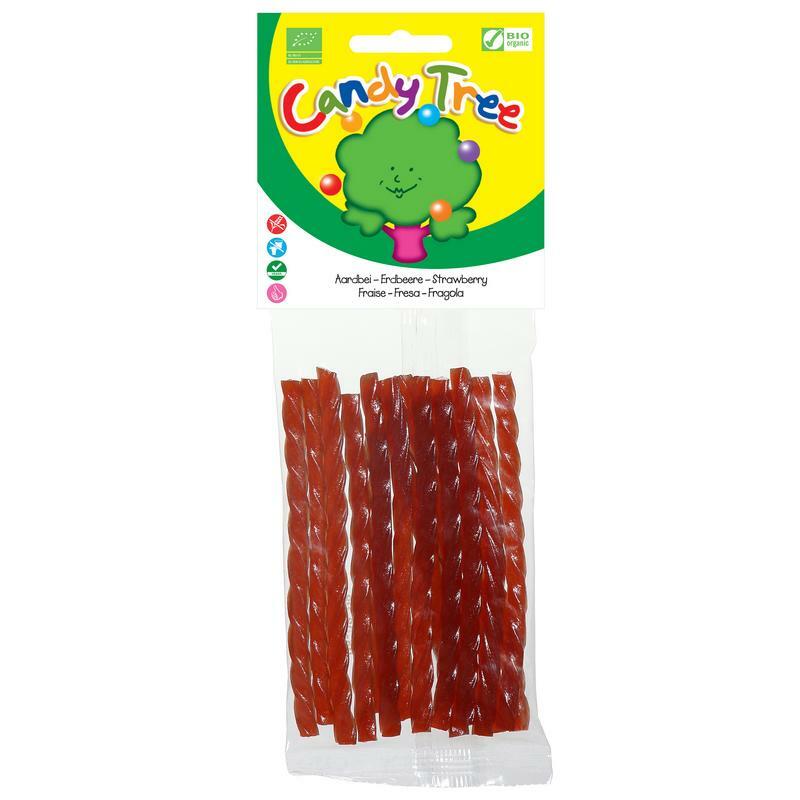 Candy Tree Aardbeikabels bio 75g
