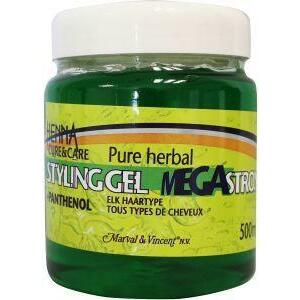 Henna Cure & Care Haargel mega strong 500ml