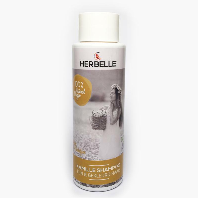 Herbelle Shampoo kamille BDIH fijn gekleurd haar 500ml