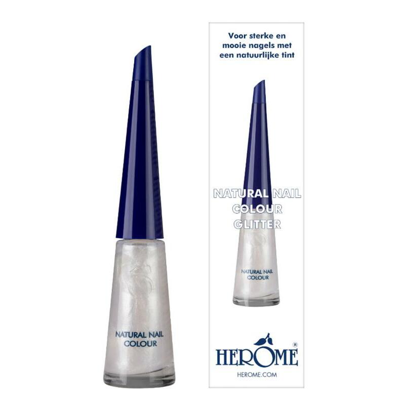 Herome Natural nail colour glitter 10ml