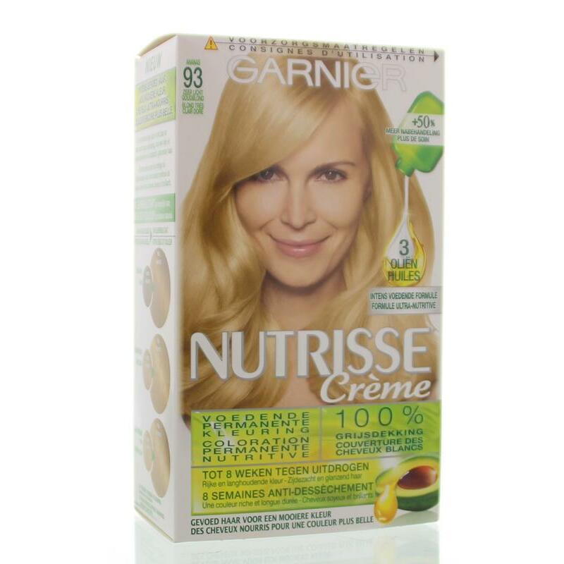 Garnier Nutrisse 93 zeer licht goudblond 1set