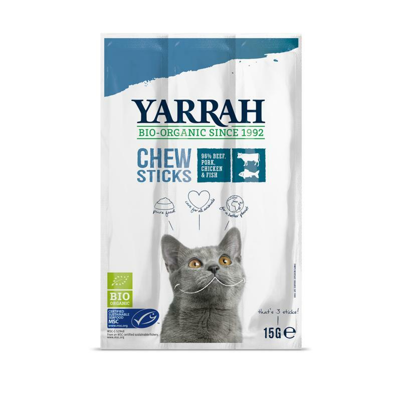Yarrah Kat kauwsticks bio 15g