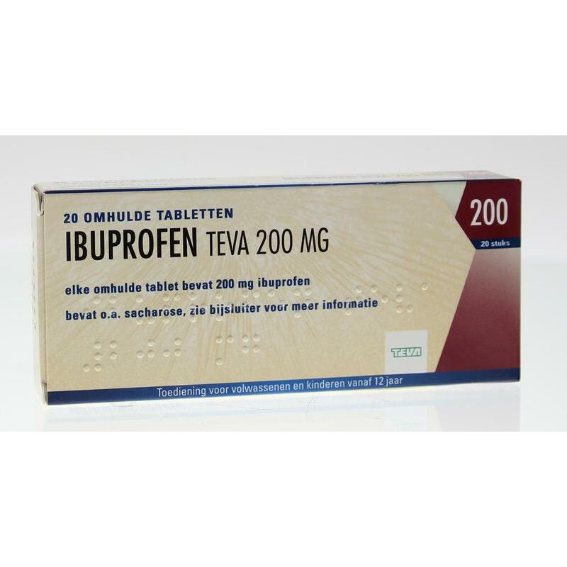 Teva Ibuprofen 200 mg 20tb