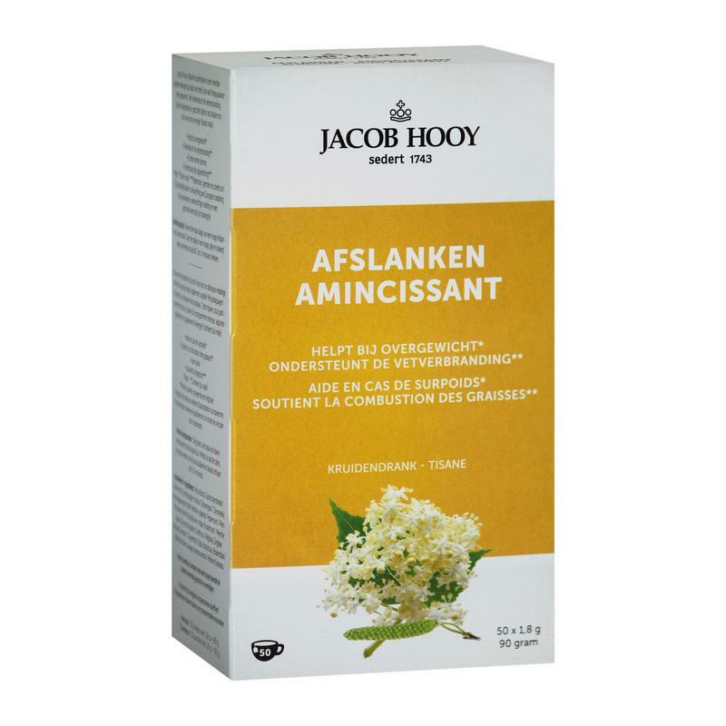 Jacob Hooy Ideaal gewicht afslank kruidendrank theezakjes 50st