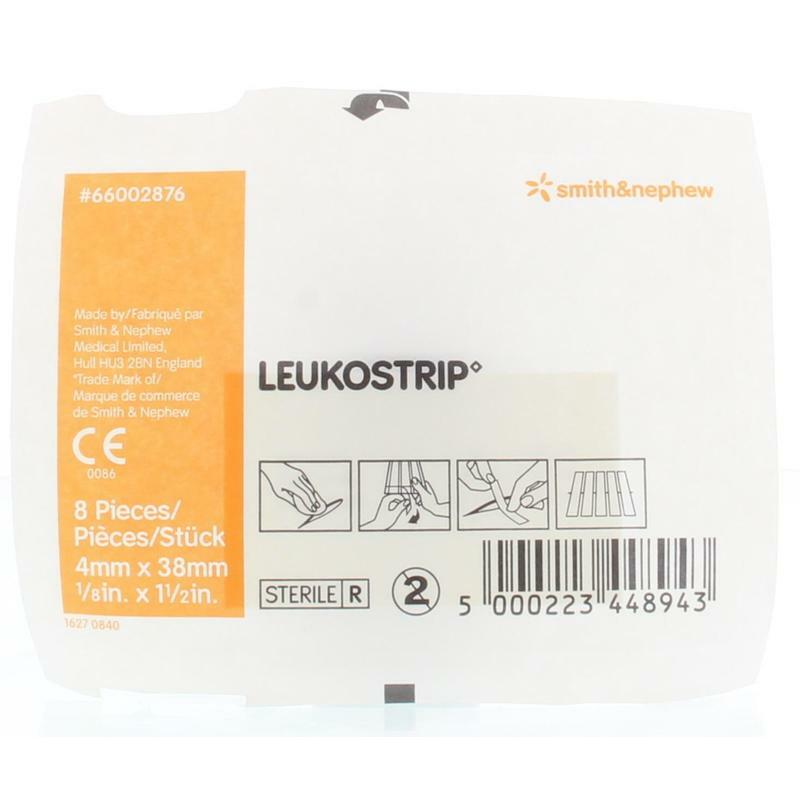 Leukostrip Steriel strip 4.0 x 38mm 2876 8st