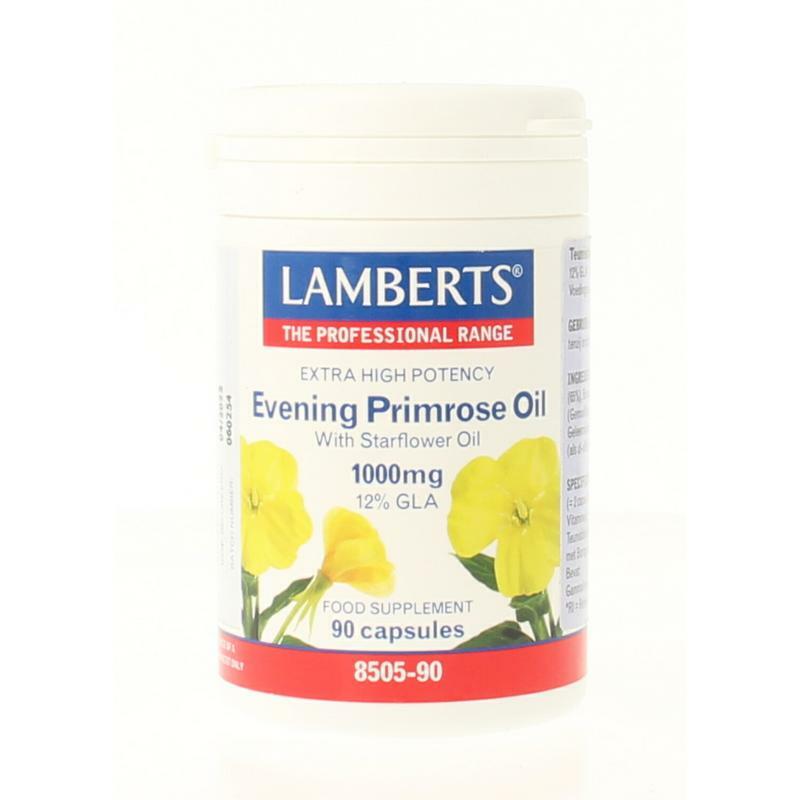 Lamberts Teunisbloem met borageolie 1000 mg 90ca