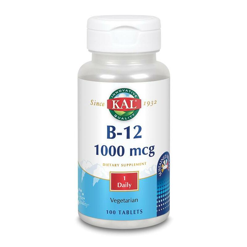 KAL Vitamine B12 1000 mcg sustained release 100tb