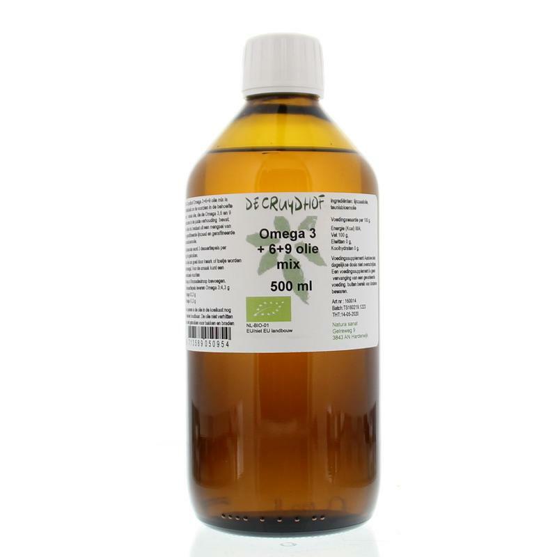Cruydhof Omega olie mix bio 500ml