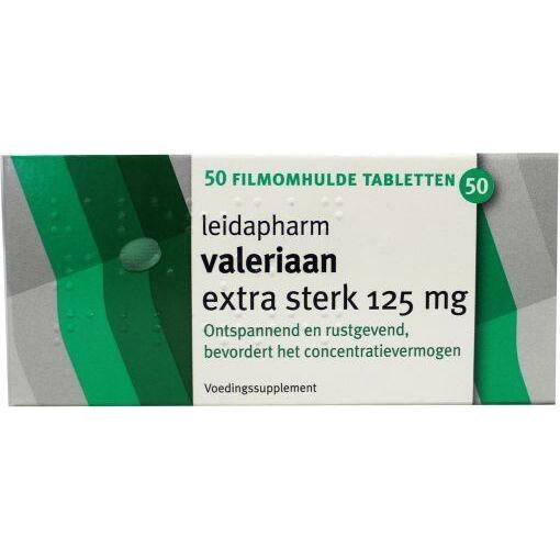 Leidapharm Valeriaanextract 125mg 50tb