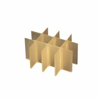 Blockland Ampullen vouwdoos plastic raster 12 x 10 ml 150st