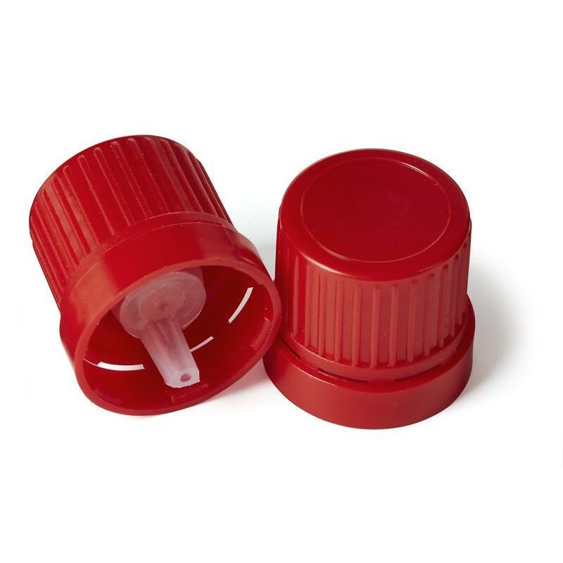 Blockland Druppeldop rood PE garantiesluiting 200st