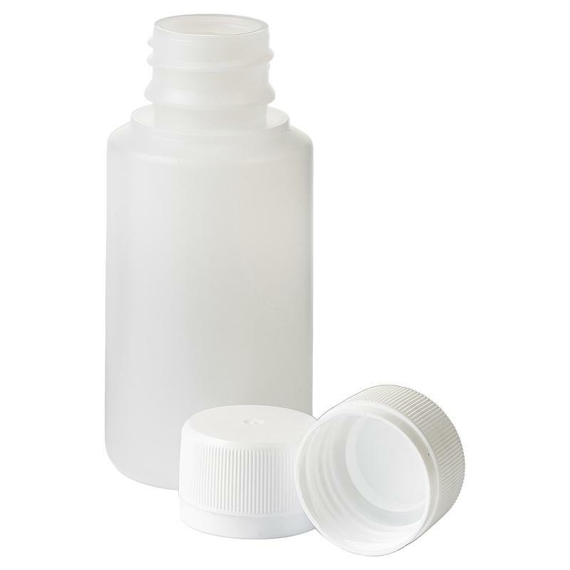 Blockland Fles HDPE naturel + afsluitdop 28 mm 100 ml 35st
