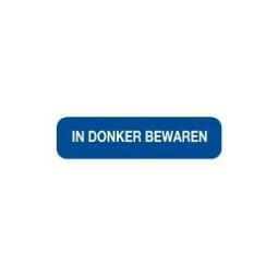 Blockland Strooketiket in donker bewaren 44 x 11 mm 750st
