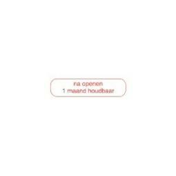 Blockland Strooketiket na open 1 mnd houdbaar 30 x 7 mm 1000st